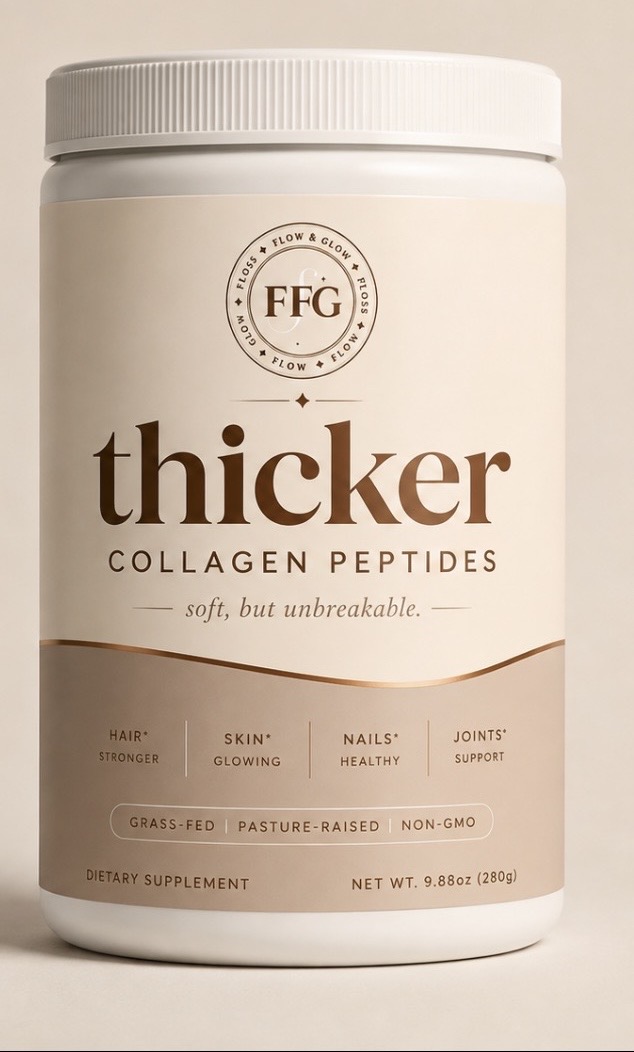 Thicker collagen peptides in the signature unflavored blend